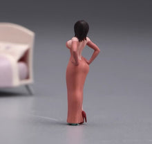 Load image into Gallery viewer, 1:64 Painted Figure Model Miniature Resin Diorama Sand Dress Lady Sexy Beauty
