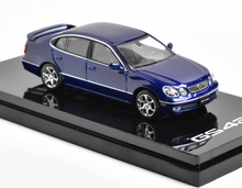 Load image into Gallery viewer, Hobby Japan 1:64 Blue GS430 Sedan Sports Model Diecast Metal Car New Collection

