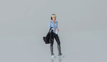 Load image into Gallery viewer, 1:64 Painted Figure Model Miniature Resin Diorama Sand Toy Trendy Woman Fashion
