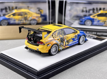 Load image into Gallery viewer, Artwork 1:64 Civic TypeR FD2 #95 Spoon Figure Girl Model Diecast Metal Car New Collection
