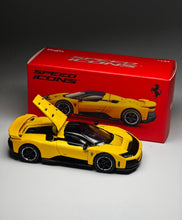 Load image into Gallery viewer, Maisto 1:64 Yellow F80 Racing Sports Model Diecast Metal Car New Collection
