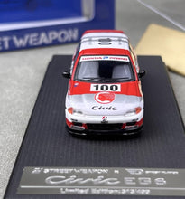 Load image into Gallery viewer, SW 1:64 JDM EG6 Civic R Hatchback Racing Sports Model Diecast Metal Car New
