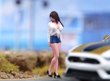 Load image into Gallery viewer, 1:24 Painted Figure Model Miniature Resin Diorama Sand Sexy Beauty Woman Girl
