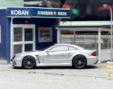 Load image into Gallery viewer, GUM 1:64 Silver SL65 AMG R230 Coupe Sports Model Diecast Metal Car New Collection
