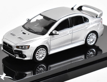 Load image into Gallery viewer, Hobby Japan 1:64 Silver JDM Lancer EVO X 10 Sports Model Diecast Metal Car New Collection
