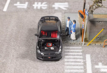 Load image into Gallery viewer, FH 1:64 Full Carbon Skyline GTR R35 Racing Sports Model Diecast Metal Car New Collection
