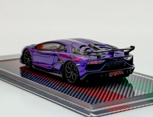 Load image into Gallery viewer, U2 1:64 Purple Novitec Aventador SVJ LP770 Sports Model Diecast Resin Car New Collection
