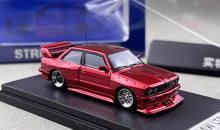 Load image into Gallery viewer, SW 1:64 Red M3 E30 LTO Coupe Widebody Sport Model Diecast Metal Car New Collection

