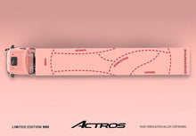 Load image into Gallery viewer, TM 1:64 Pink Scania Actros Container Delivery Truck Model Diecast Metal Car
