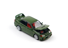 Load image into Gallery viewer, Poprace 1:64 Green Lancer EVO IV 4th Sports Model Diecast Metal Car New Collection
