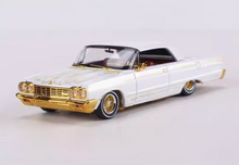 Load image into Gallery viewer, FW 1:64 White IMPALA Convertible Muscle Sports Model Diecast Metal Car New Collection
