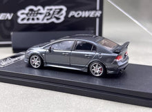 Load image into Gallery viewer, MT 1:64 Gray Civic Type R FD2 Mugen RR Sports Model Diecast Metal Car New Collection
