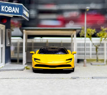Load image into Gallery viewer, BBR 1:64 Yellow SF90 Racing Sports Model Diecast Metal Car New Collection
