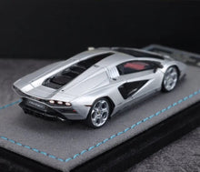 Load image into Gallery viewer, EC 1:64 Silver Countach LPI800-4 Racing Sports Model Diecast Resin Car New Collection
