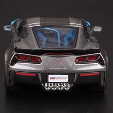 Load image into Gallery viewer, Maisto 1:24 2017 Grey Grand Racing Sports Model Toy Diecast Metal Car BN

