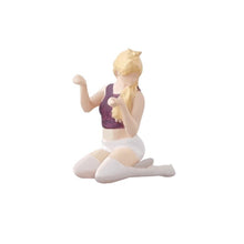 Load image into Gallery viewer, 1:64 Painted Figure Mini Model Toy Miniature Car Scenes Resin Cat Woman Hot Lady
