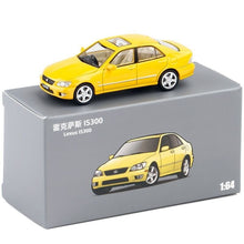 Load image into Gallery viewer, JKM 1:64 Yellow JDM IS300 Sedan Sports Model Metal Diecast Car New Collection
