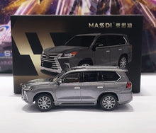 Load image into Gallery viewer, Masdi 1:64 Grey LX570 Luxury ORV SUV Sports Model Diecast Metal Car New Collection
