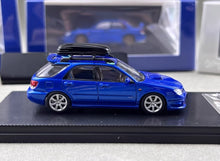 Load image into Gallery viewer, 1:64 Furuya Blue Impreza WRX STI IX 9 Wagon Sports Model Diecast Metal Car New Collection
