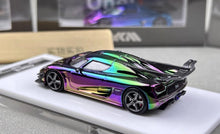 Load image into Gallery viewer, HKM 1:64 Electroplated Green One 1 Racing Sports Model Diecast Metal Car New Collection
