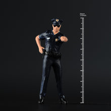 Load image into Gallery viewer, 1:64 Painted Figure Model Miniature Resin Diorama Toy Sand Policeman Police Man
