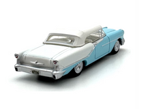 Load image into Gallery viewer, OXFORD 1:87 Blue Oldsmobile 88 Convertible Classic Sports Model Diecast Metal Car New
