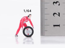 Load image into Gallery viewer, 1:64 Painted Figure Model Miniature Resin Diorama Sand Formula 1 Racing Racer
