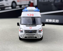 Load image into Gallery viewer, Shadow 1:64 White Ambulance Transit Van Model Diecast Metal Car New Collection
