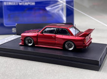 Load image into Gallery viewer, SW 1:64 Red M3 E30 LTO Coupe Widebody Sport Model Diecast Metal Car New Collection
