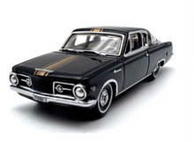 Load image into Gallery viewer, 1:87 Black Chrysler Plymouth Coupe Sports Classic Model Diecast Metal Car New Collection
