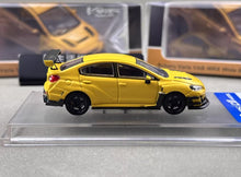 Load image into Gallery viewer, CM 1:64 Yellow Impreza STI 11 XI Widebody Sports Model Diecast Metal Car New Collection
