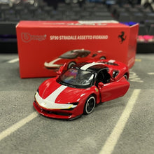 Load image into Gallery viewer, Bburago 1:64 Red Ferrari SF90 Stradale Fiorano Model Toy Diecast Metal Car New
