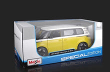 Load image into Gallery viewer, Maisto 1:24 Green VW ID Buzz EV Mini Van Camper Model Diecast Metal Car New Collection
