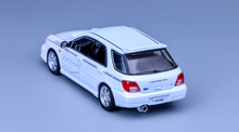 Load image into Gallery viewer, 1:64 Furuya White Impreza WRX STI VII 7 Wagon Mines Model Diecast Metal Car
