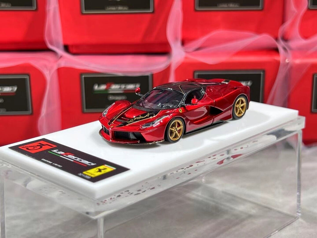 DMH 1:64 Red Fire Dragon Laferrari Aperta Sports Model