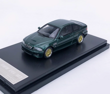 Load image into Gallery viewer, SH 1:64 Green M3 E46 Coupe Racing Sports Model Diecast Metal Car New
