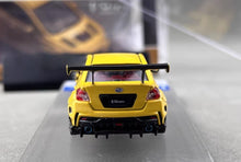 Load image into Gallery viewer, CM 1:64 Yellow Impreza WRX 11 XI Widebody Sports Model Diecast Metal Car New Collection
