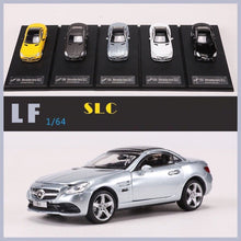 Load image into Gallery viewer, LF 1:64 SLC Coupe Racing Sports Model Diecast Metal Car Box
