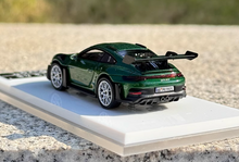 Load image into Gallery viewer, SOLO 1:64 Green 2021 911 GT3 RS 992 Sports Model Diecast Resin Car New
