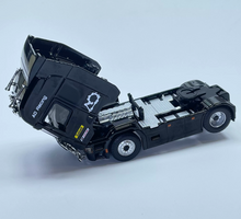 Load image into Gallery viewer, CC 1:64 Black Dinosaur Scania Container Truck Model Diecast Metal Car New Collection

