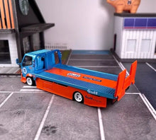 Load image into Gallery viewer, MT 1:64 Blue Gulf H300 #11 Tow Truck Custom Model Diecast Metal Car New Collection
