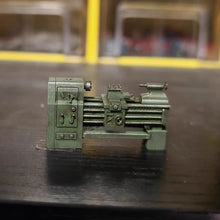 Load image into Gallery viewer, 1:64 Painted Figure Model Miniature Resin Sand Toy Machine Tool Lathe Distress
