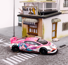 Load image into Gallery viewer, King 1:64 Pink LP610 Huracan LBWK Racing Sports Model Diecast Metal Car New
