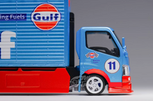 Load image into Gallery viewer, MT 1:64 Gulf H300 Tow Truck Custom Racing Fuets Model Diecast Metal Car New
