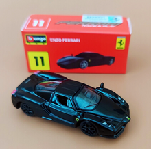 Load image into Gallery viewer, Bburago 1:64 Black Ferrari Enzo Racing Sports Model Toy Diecast Metal Car

