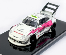 Load image into Gallery viewer, SW 1:64 Luminous Pink 911 RWB 993 #23 Big Spoiler Model Diecast Metal Car New Collection
