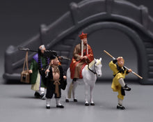Load image into Gallery viewer, 1:64 Painted Figure Model Miniature Resin Sand Journey to the West Set
