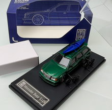 Load image into Gallery viewer, YS 1:64 Green E Class S124 EVO2 Wagon Sports Model Diecast Metal Car New Collection
