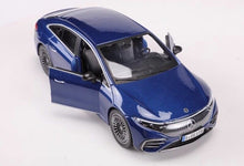 Load image into Gallery viewer, Maisto 1:27 Blue 2022 EQS EV Sedan Sports Model Toy Diecast Metal Car BN
