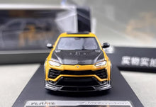 Load image into Gallery viewer, Flame 1:64 Yellow URUS LB Widebody Sports Model Diecast Metal Car New Collection
